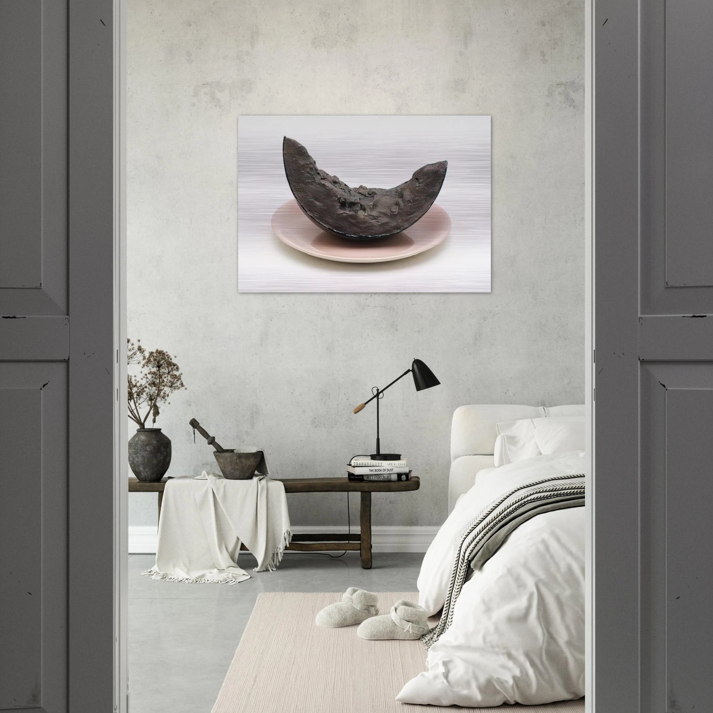 Big Mouth - Pop Art - Billy Apple Brushed Aluminum Print - 70x100 cm / 28x40 inches | Billy Apple Aluminum Print | Billy Apple Prints