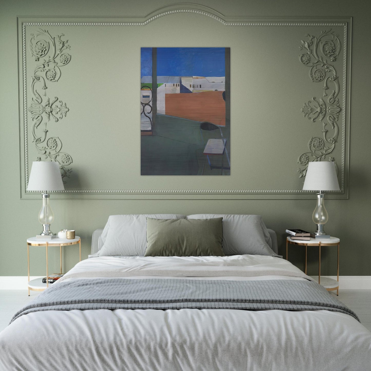 Window - Richard Diebenkorn Brushed Aluminum Print - 70x100 cm / 28x40 inches | Richard Diebenkorn Aluminum Print | Richard Diebenkorn Prints