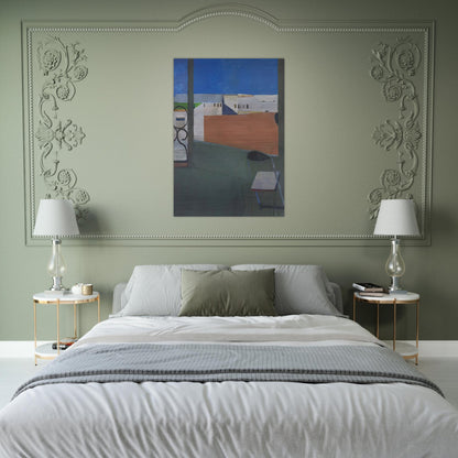 Window - Richard Diebenkorn Brushed Aluminum Print - 70x100 cm / 28x40 inches | Richard Diebenkorn Aluminum Print | Richard Diebenkorn Prints