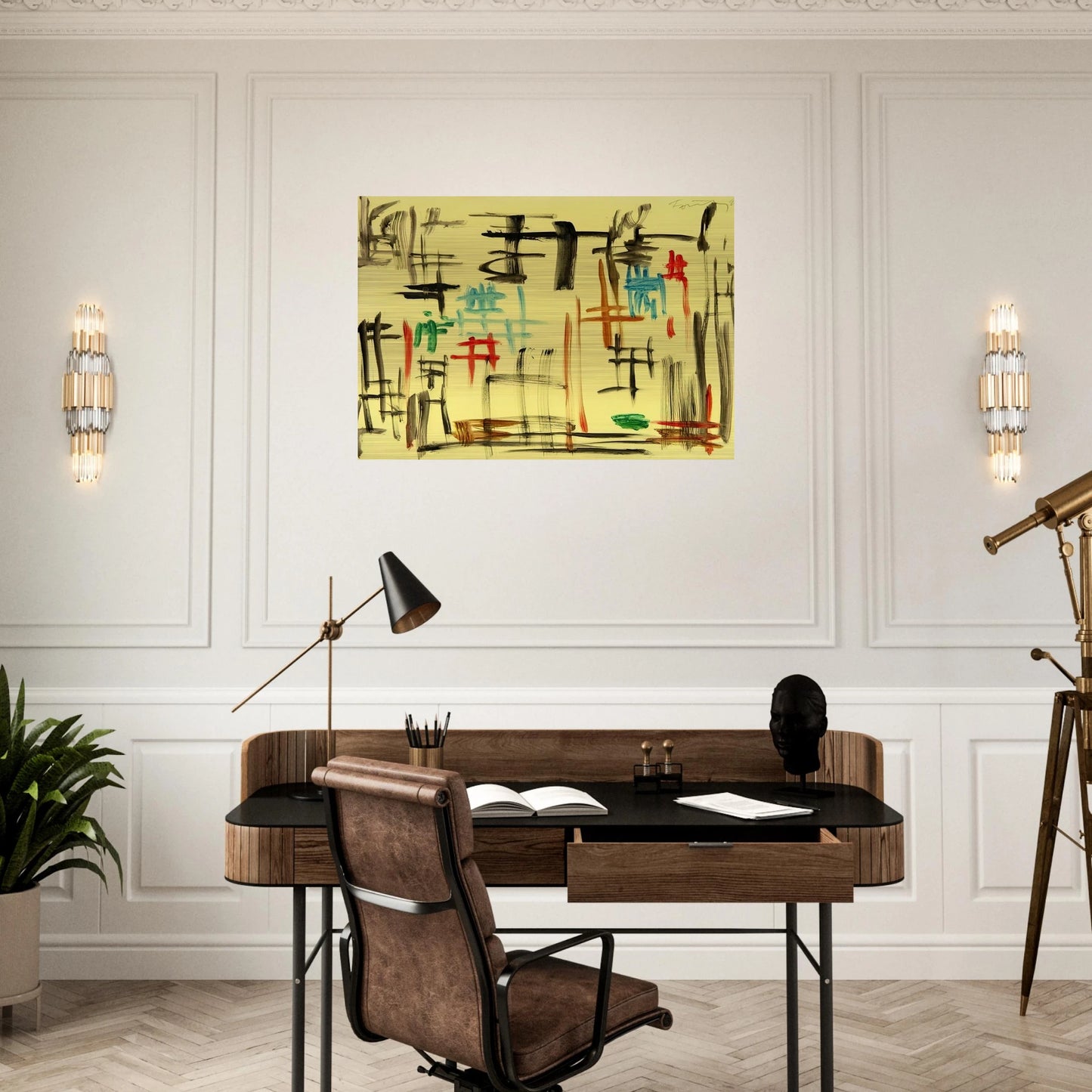 Untitled 05.B.0098 - 2005 - Gunther Forg Brushed Aluminum Print - 70x100 cm / 28x40 inches | Gunther Forg Aluminum Print | Gunther Forg Prints