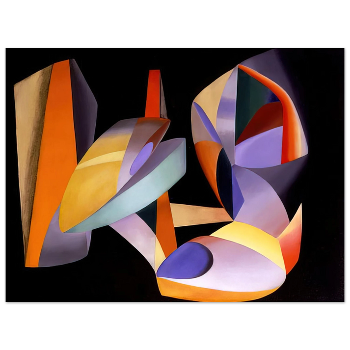 John Ferren - Paris Abstract - Abstract Art  75x100 cm / 30x40inches Fine Art Poster