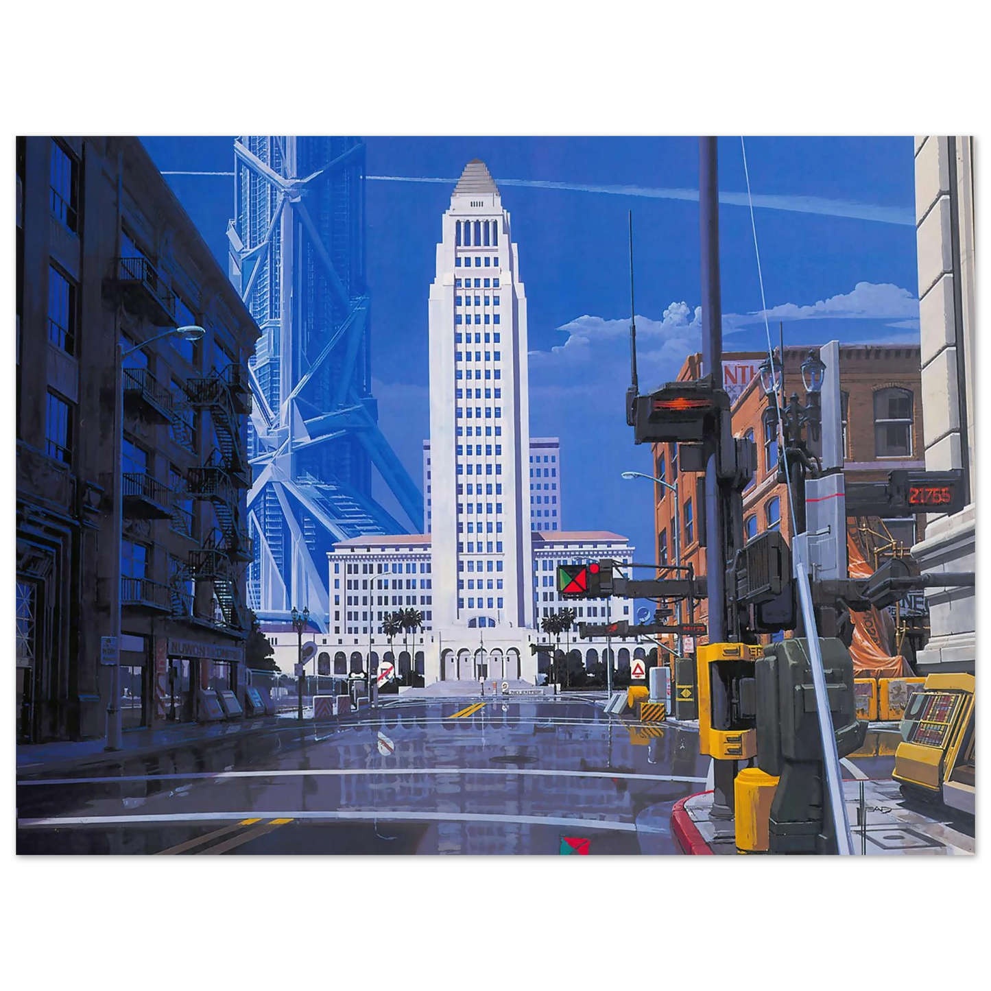 Syd Mead - Syd Mead  75x100 cm / 30x40inches Fine Art Poster