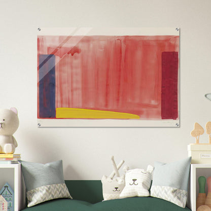 Untitled - Color Field Painting - John Hoyland Acrylic Print - 70x100 cm / 28x40″ inches | John Hoyland Wall Art | John Hoyland Prints