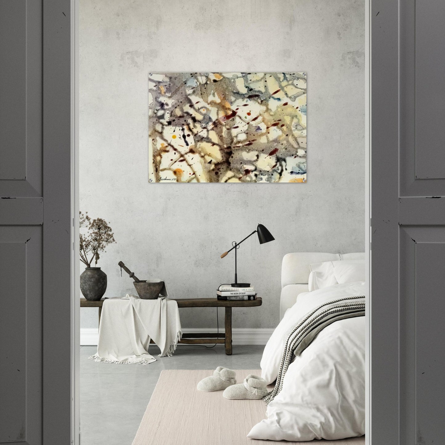 Combustions originelles 36 - Marcel Barbeau Acrylic Print - 70x100 cm / 28x40″ inches