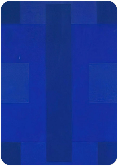 Blue Painting - 1953 By Ad Reinhardt Pack of 10 Post Cards | Ad Reinhardt Post Cards | A6 (10.5 x 14.8 cm) - 4.1 x 5.8 inches