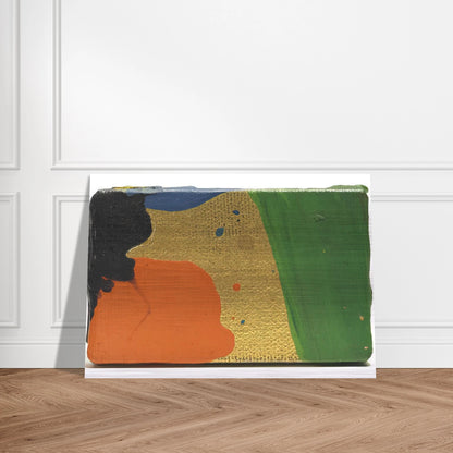 Untitled  Sam Francis for Arnold Newman  - Sam Francis Brushed Aluminum Print - 70x100 cm / 28x40 inches | Sam Francis Aluminum Print | Sam Francis Prints