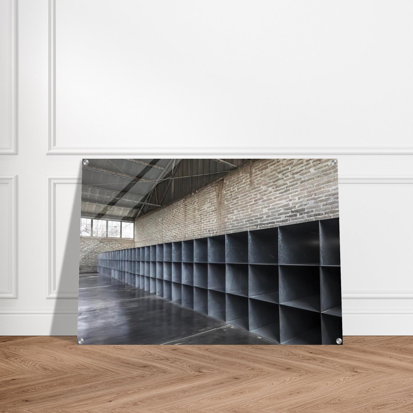 Untitled The Block - 1969 - Donald Judd Acrylic Print - 70x100 cm / 28x40″ inches
