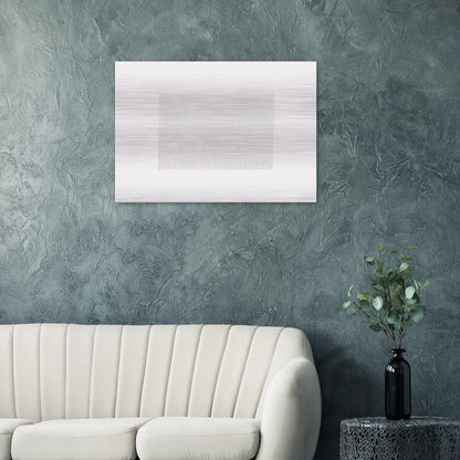 Vertical Lines, Not Touching - Sol LeWitt Brushed Aluminum Print - 70x100 cm / 28x40 inches | Sol LeWitt Aluminum Print | Sol LeWitt Prints