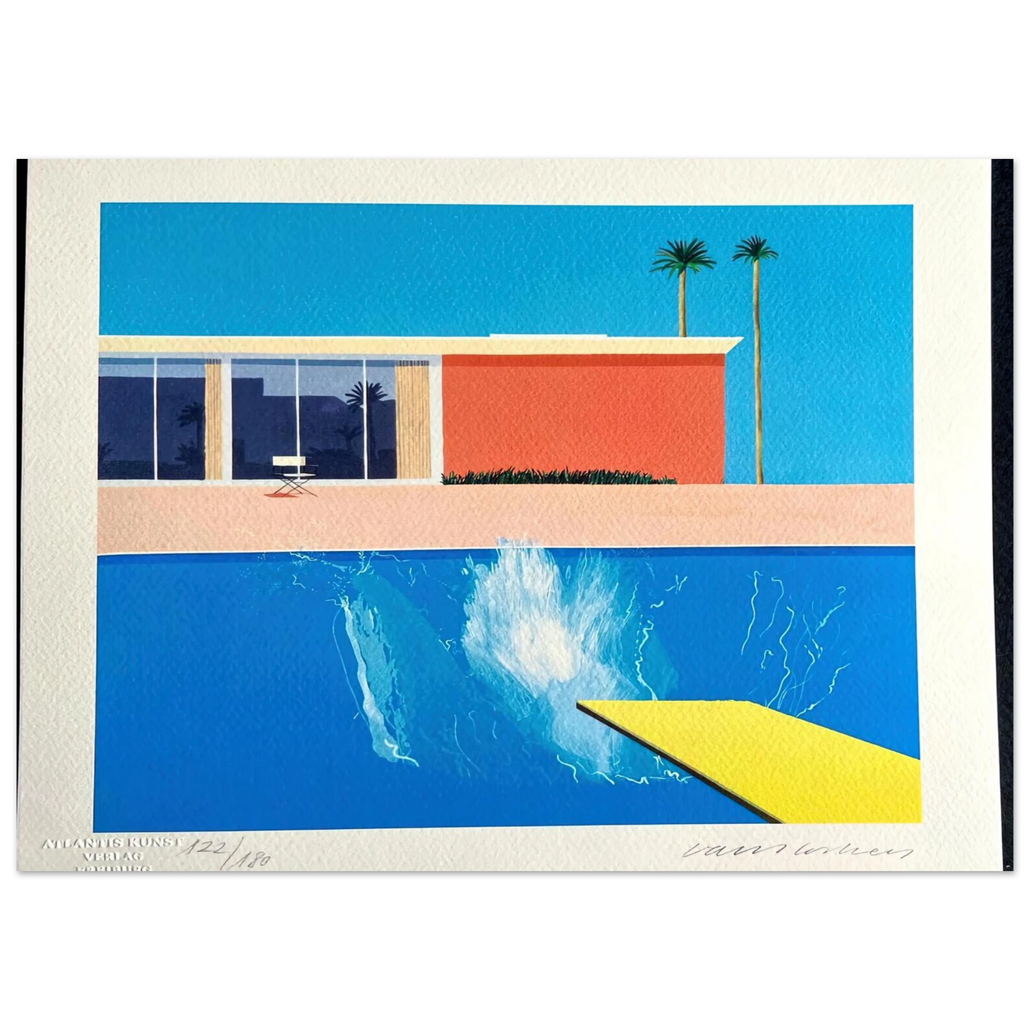 David Hockney - David Hockney Wall art - 20x25 cm / 8x10 inches - Fine Art Poster-canvas - -