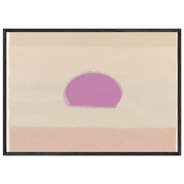 Untitled  from Sunset - Andy Warhol 70x100 cm / 28x40 inches Framed Art Print – Black Wooden Frame