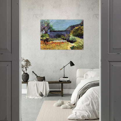 LANDSCAPE 1898 - Henri Matisse Acrylic Print - 70x100 cm / 28x40″ inches | Henri Matisse Wall Art | Henri Matisse Prints