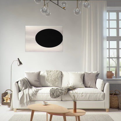 Circle Form - Ellsworth Kelly Brushed Aluminum Print - 70x100 cm / 28x40 inches | Ellsworth Kelly Aluminum Print | Ellsworth Kelly Prints