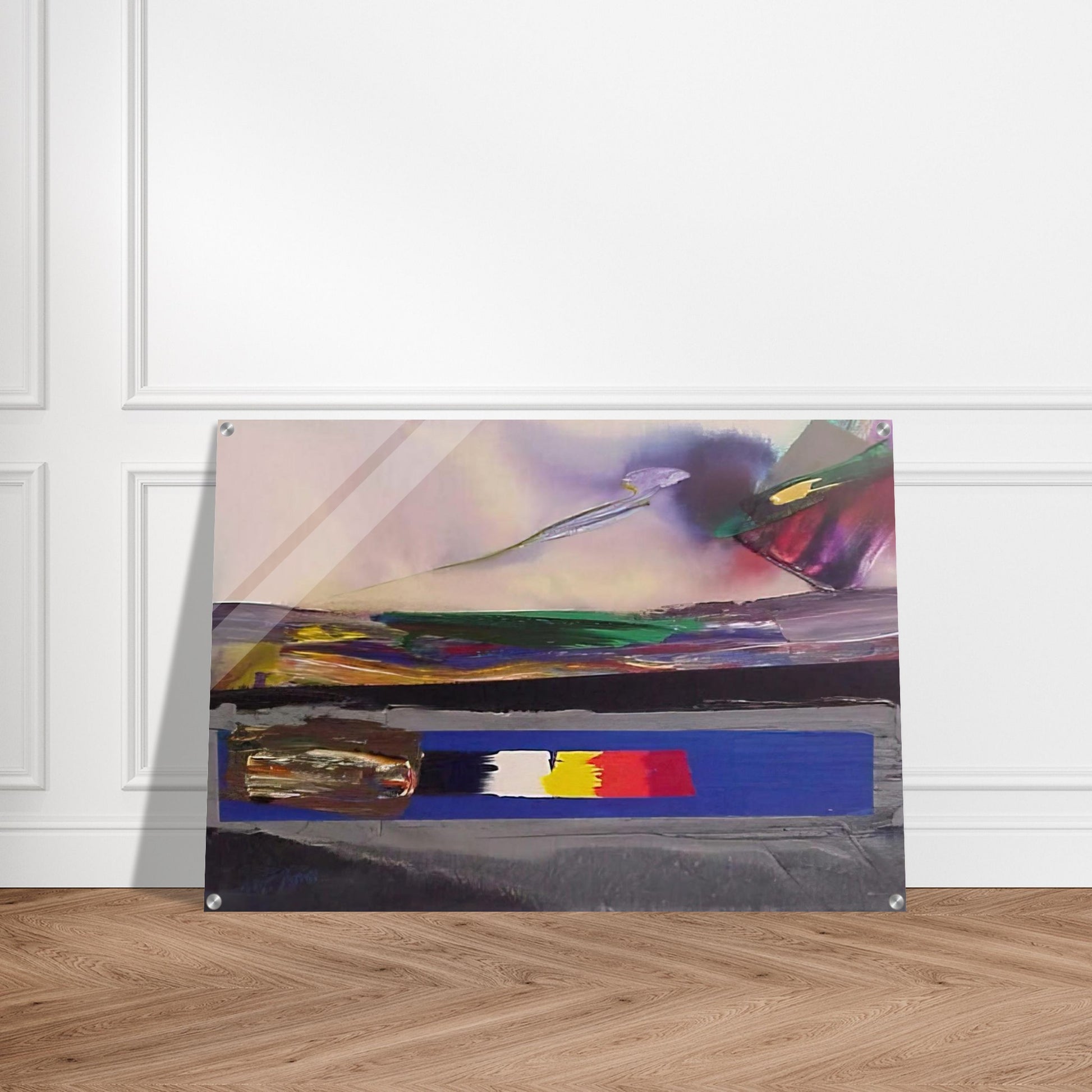 Phenomena Prism Yield - Paul Jenkins Acrylic Print - 70x100 cm / 28x40″ inches | Paul Jenkins Wall Art | Paul Jenkins Prints