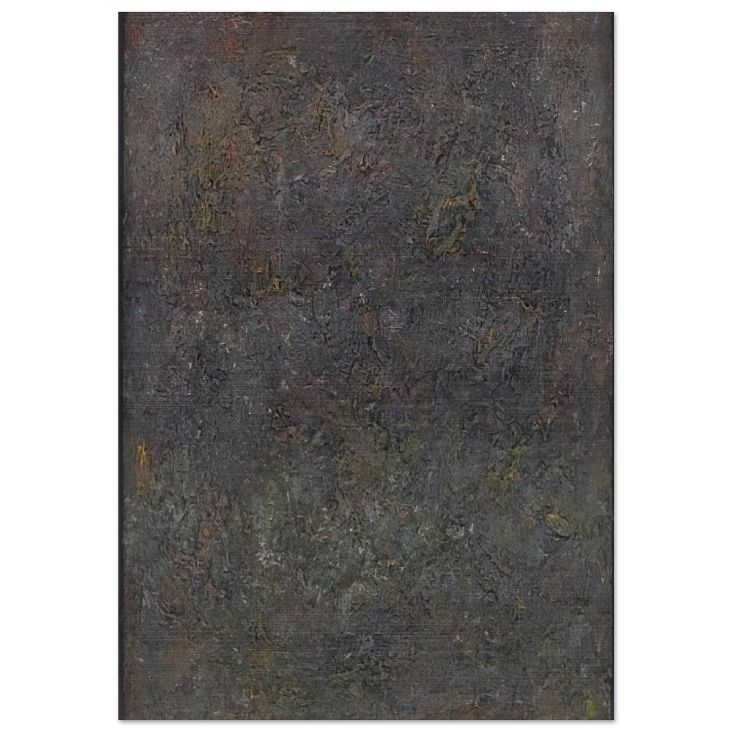 BRUNO 1982 - Milton Resnick Brushed Aluminum Print - 70x100 cm / 28x40 inches | Milton Resnick Aluminum Print | Milton Resnick Prints