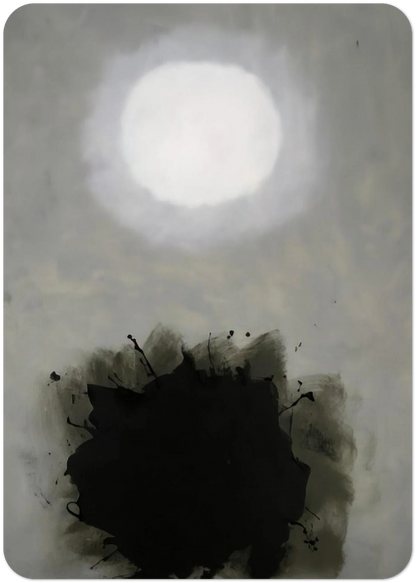 Mist - 1961 By Adolph Gottlieb Pack of 10 Post Cards | Adolph Gottlieb Post Cards | A6 (10.5 x 14.8 cm) - 4.1 x 5.8 inches