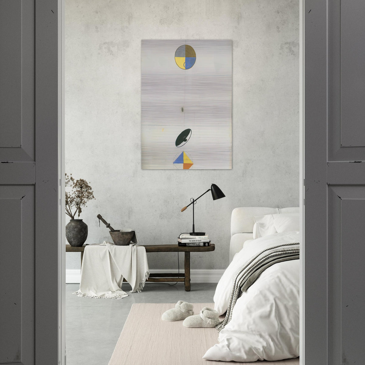 SERIES NO VII NO 3F 1920 - Hilma af Klint Brushed Aluminum Print - 70x100 cm / 28x40 inches | Hilma af Klint Aluminum Print | Hilma af Klint Prints