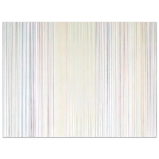 Gene Davis - Albatross - 1973  75x100 cm / 30x40inches Fine Art Poster
