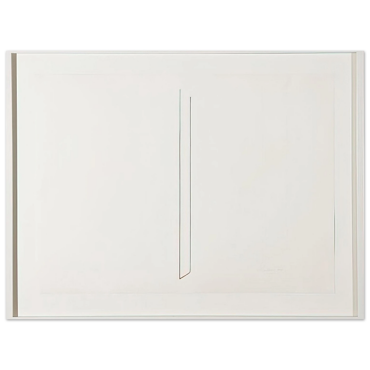 Fred Sandback - Untitled - 1975  75x100 cm / 30x40inches Fine Art Poster