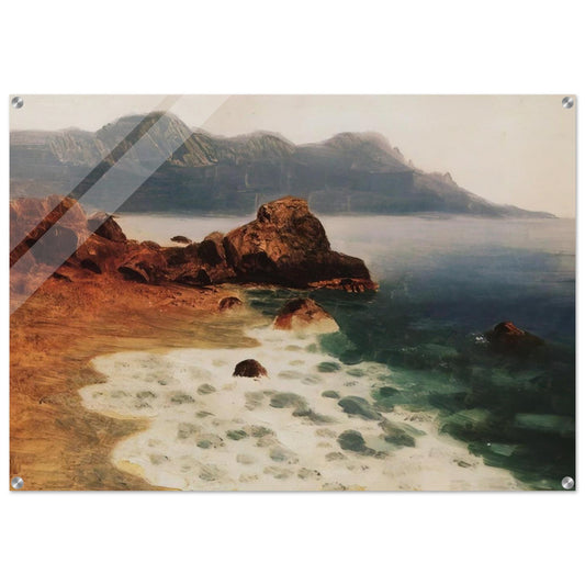 Seashore - Arkhyp Kuindzhi Acrylic Print - 70x100 cm / 28x40″ inches