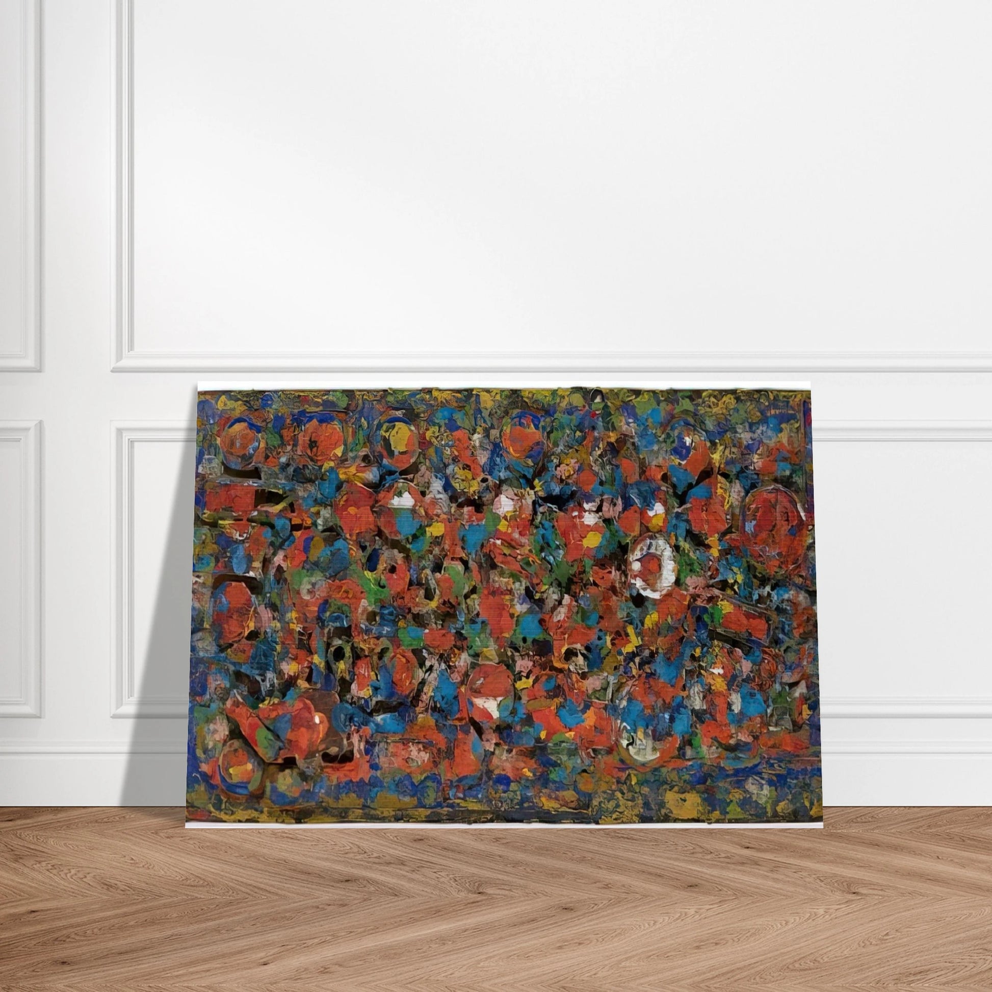 Encrustation - Richard Pousette-Dart Brushed Aluminum Print - 70x100 cm / 28x40 inches | Richard Pousette-Dart Aluminum Print | Richard Pousette-Dart Prints