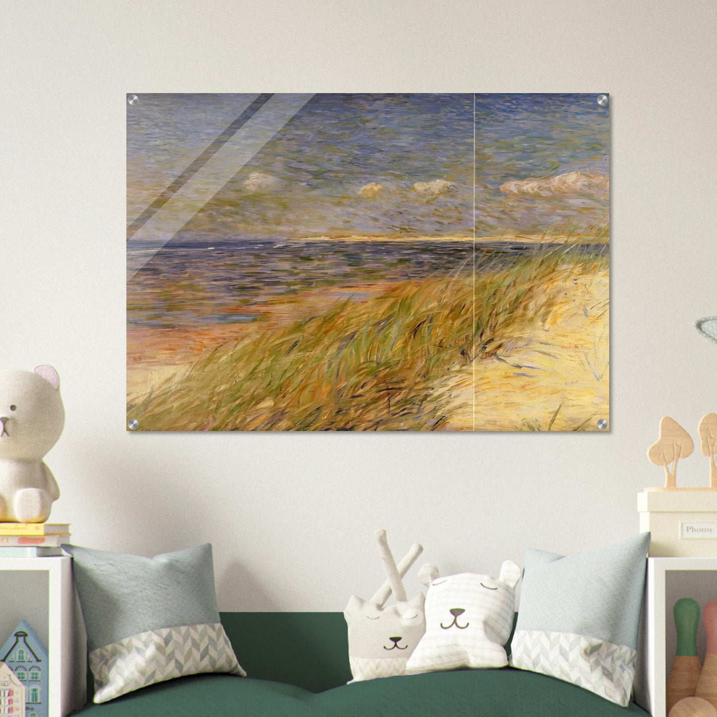 THE DUNES ZWIN KNOKKE 1887 - Theo van Rysselberghe Acrylic Print - 70x100 cm / 28x40″ inches