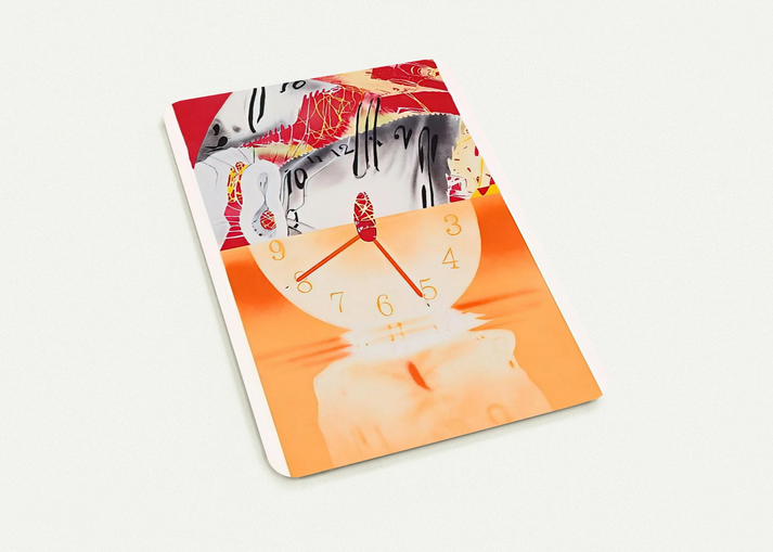 Hole in the Center of the Clock By James Rosenquist Pack of 10 Post Cards | James Rosenquist Post Cards | A6 (10.5 x 14.8 cm) - 4.1 x 5.8 inches