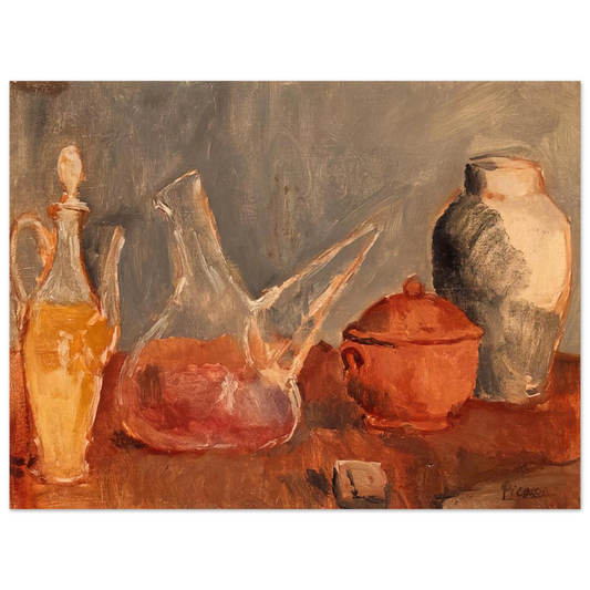 Pablo Picasso - Still life with vases  75x100 cm / 30x40inches Fine Art Poster