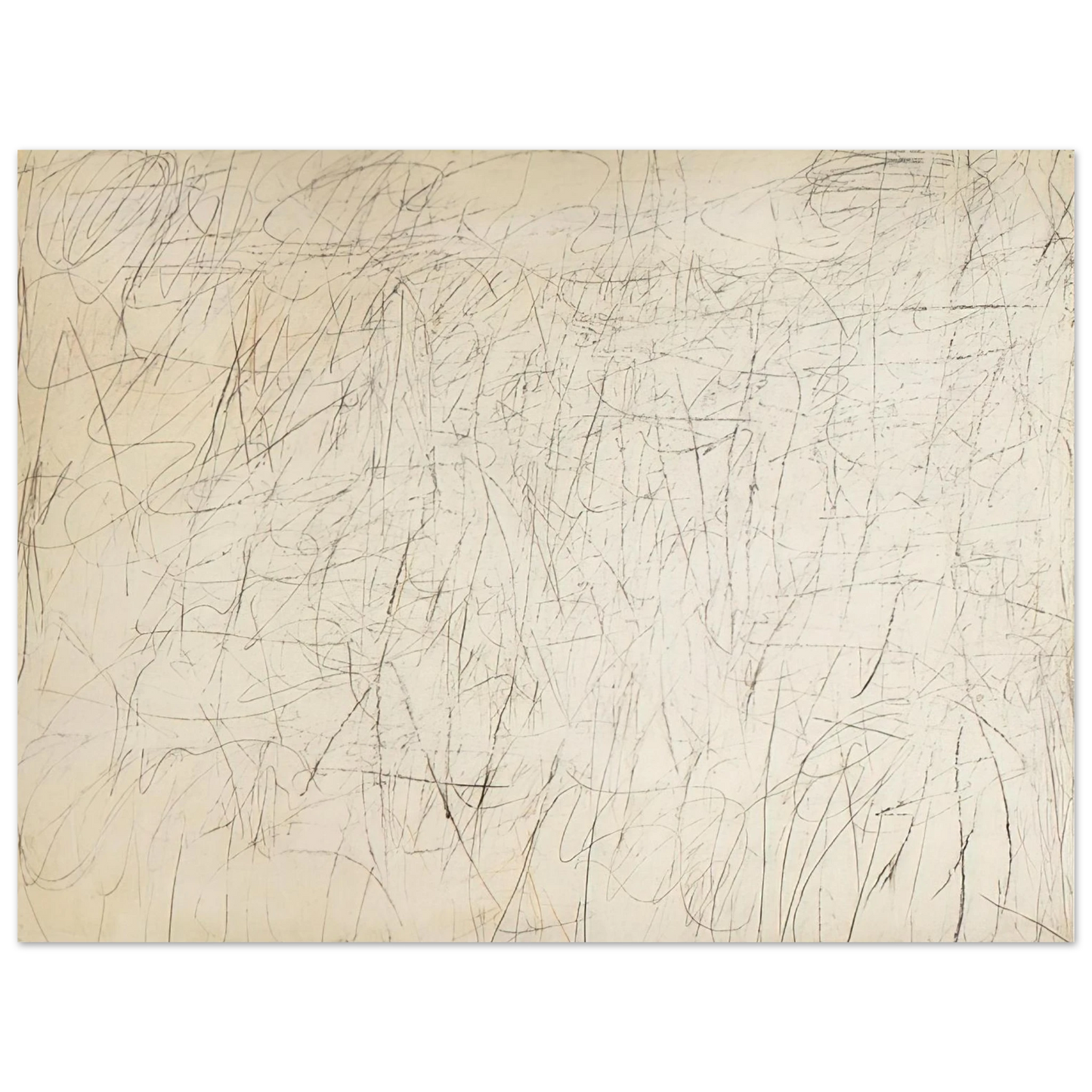 Cy Twombly - The Geeks  75x100 cm / 30x40inches Fine Art Poster