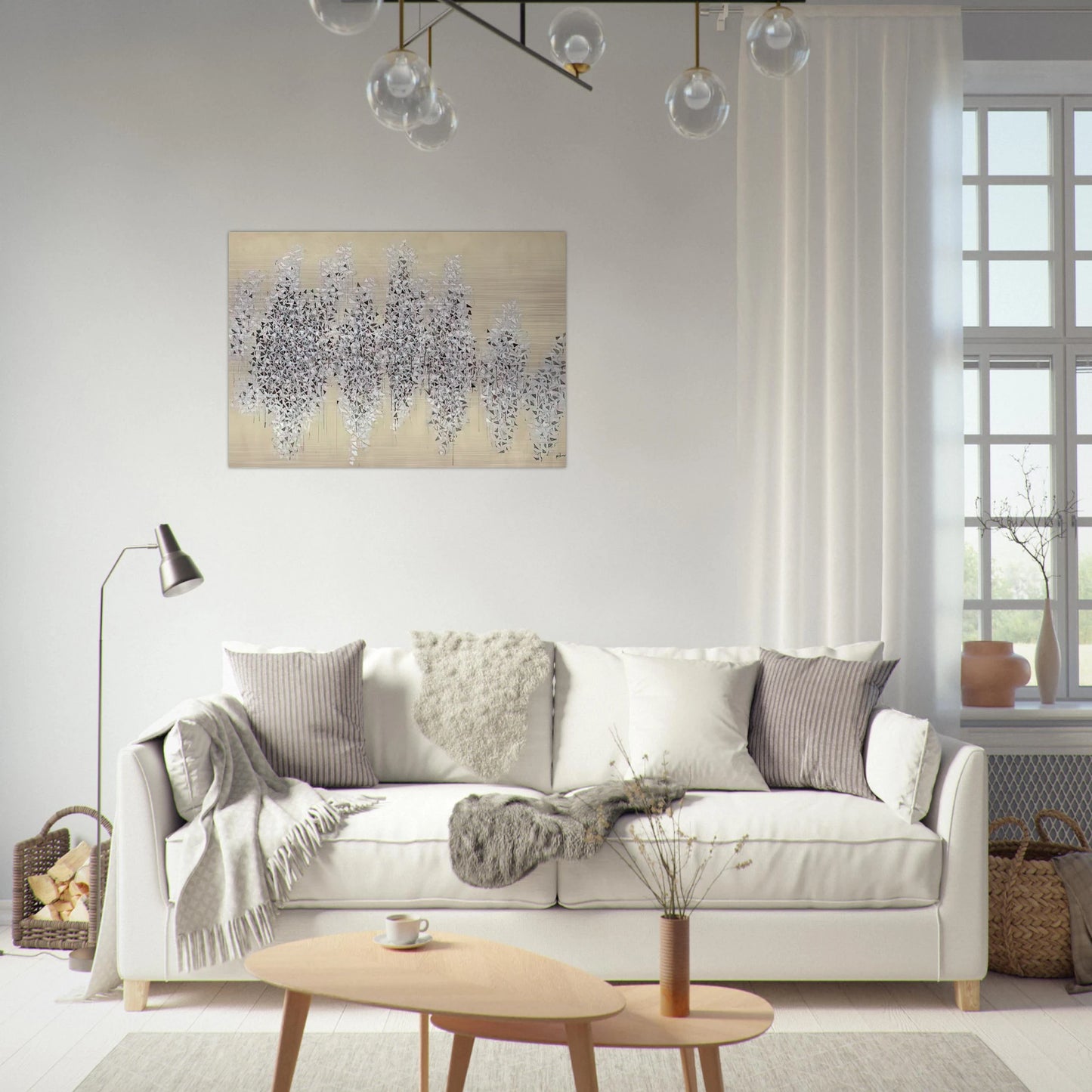 Growth and Development - 1984 - Robert Goodnough Brushed Aluminum Print - 70x100 cm / 28x40 inches | Robert Goodnough Aluminum Print | Robert Goodnough Prints