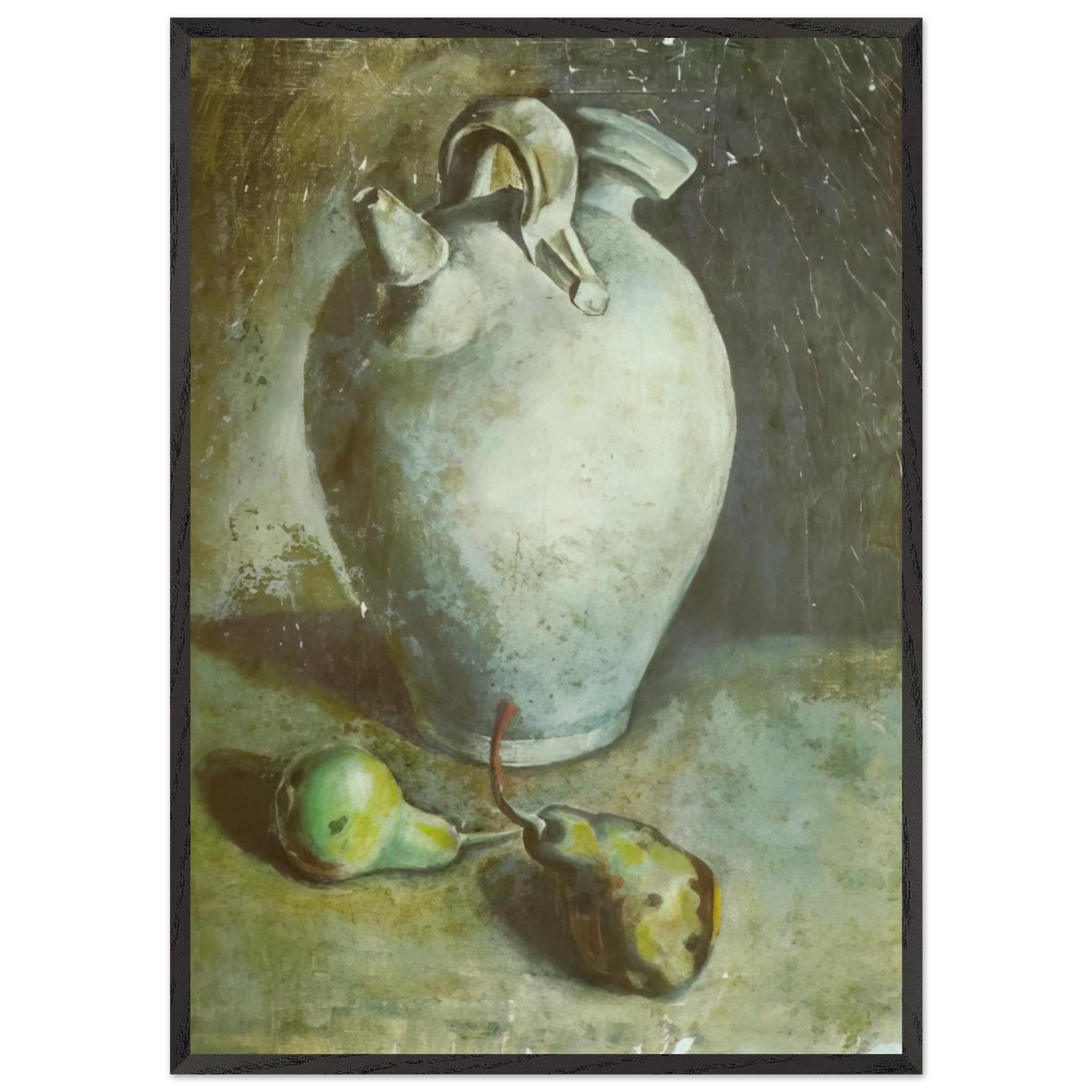 JUG 1923 - Salvador Dali 70x100 cm / 28x40 inches Framed Art Print – Black Wooden Frame