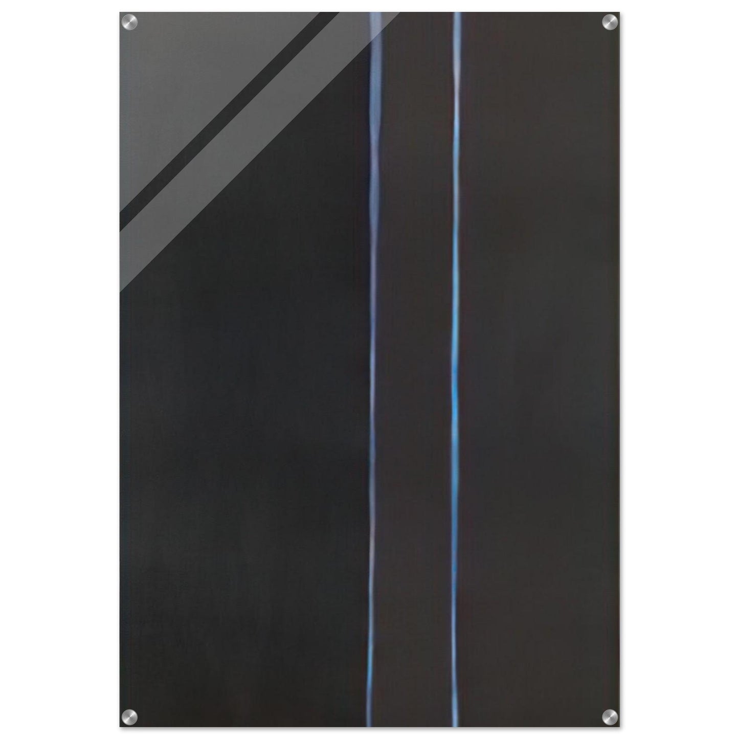 By Twos - Barnett Newman Acrylic Print - 70x100 cm / 28x40″ inches