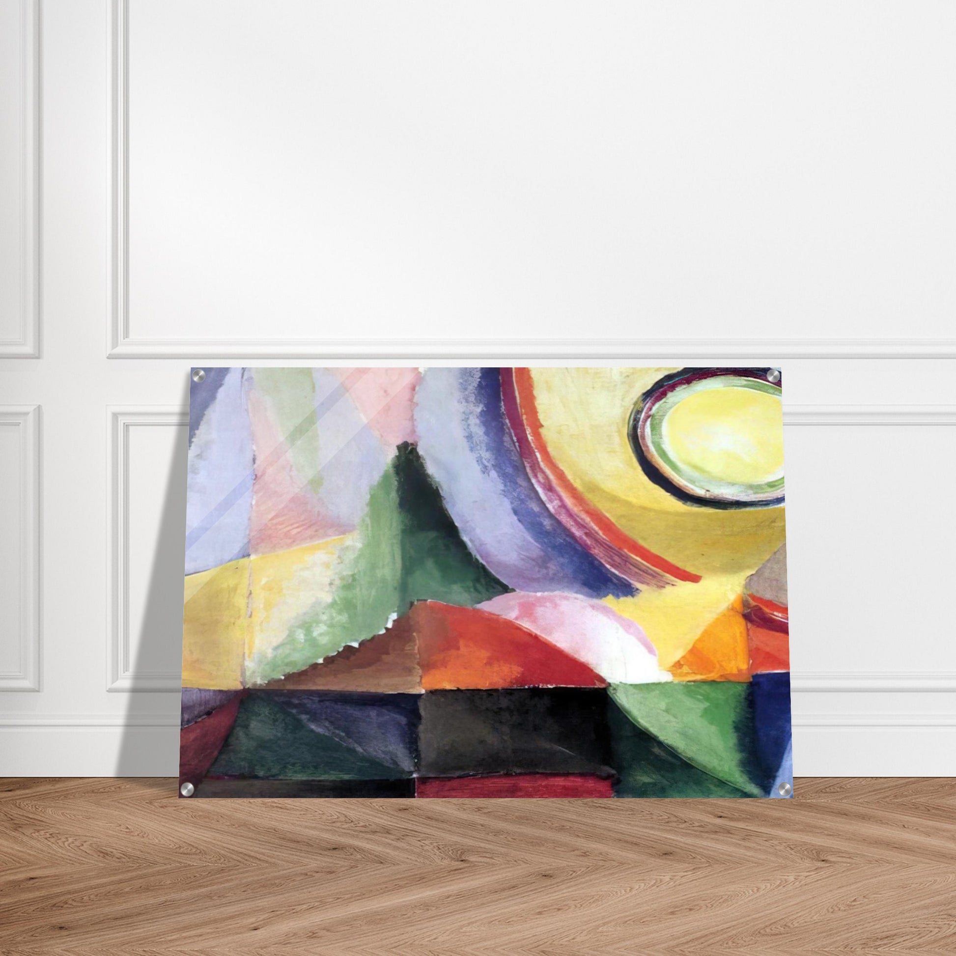ELECTRIC PRISMS - Sonia Delaunay Acrylic Print - 70x100 cm / 28x40″ inches