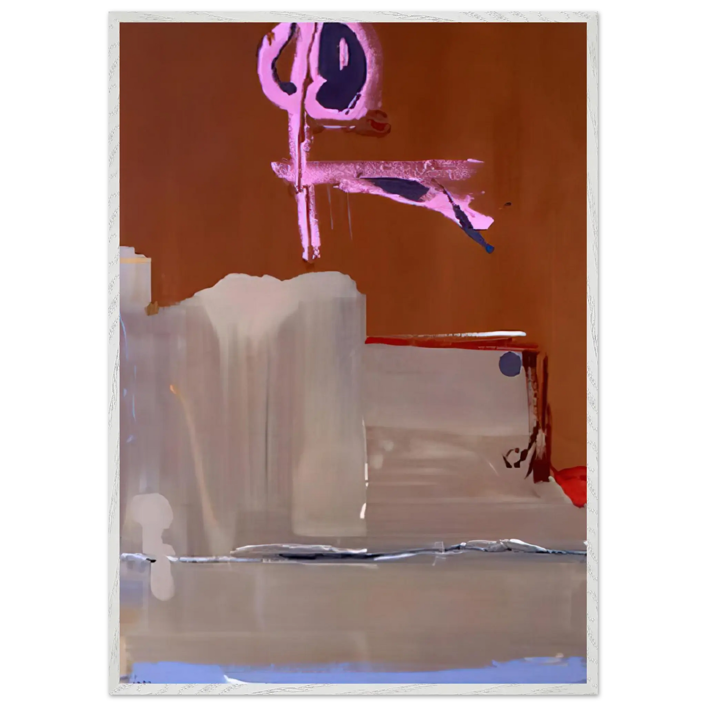 Helen Frankenthaler - Captain s Watch - 1986 Wall art - 15x20 cm / 6x8 Inches - Fine Art Poster - -
