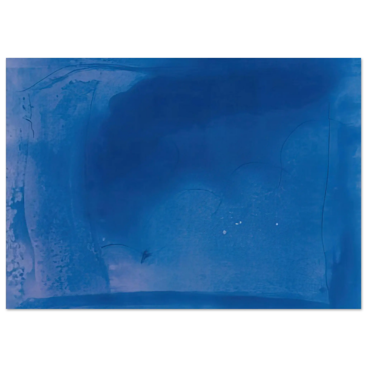 Helen Frankenthaler - Corot s Mark - 1987 Wall art - A1 (59.4 x 84.1  cm) - Fine Art Poster - -