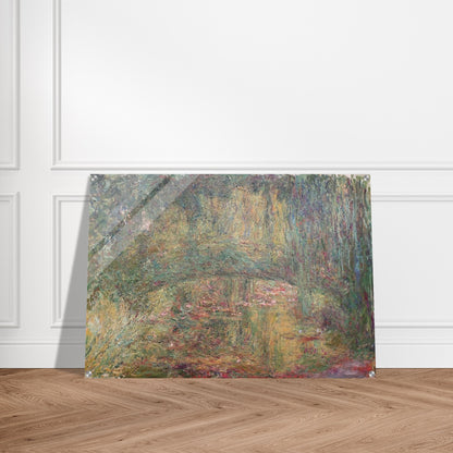 The Japanese Bridge - claude monet Acrylic Print - 70x100 cm / 28x40″ inches | claude monet Wall Art | claude monet Prints