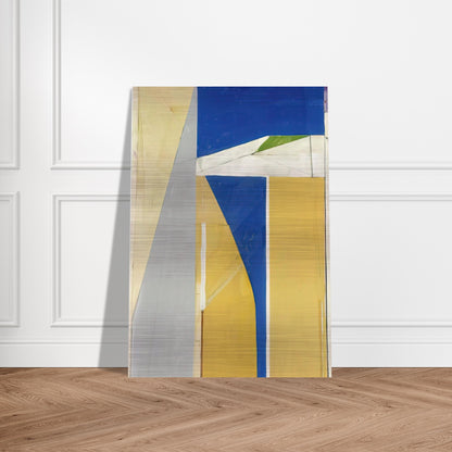 Ocean Park #32 - Richard Diebenkorn Brushed Aluminum Print - 70x100 cm / 28x40 inches | Richard Diebenkorn Aluminum Print | Richard Diebenkorn Prints