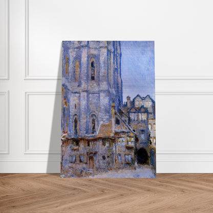 The Cour d'Albane - claude monet Brushed Aluminum Print - 70x100 cm / 28x40 inches | claude monet Aluminum Print | claude monet Prints