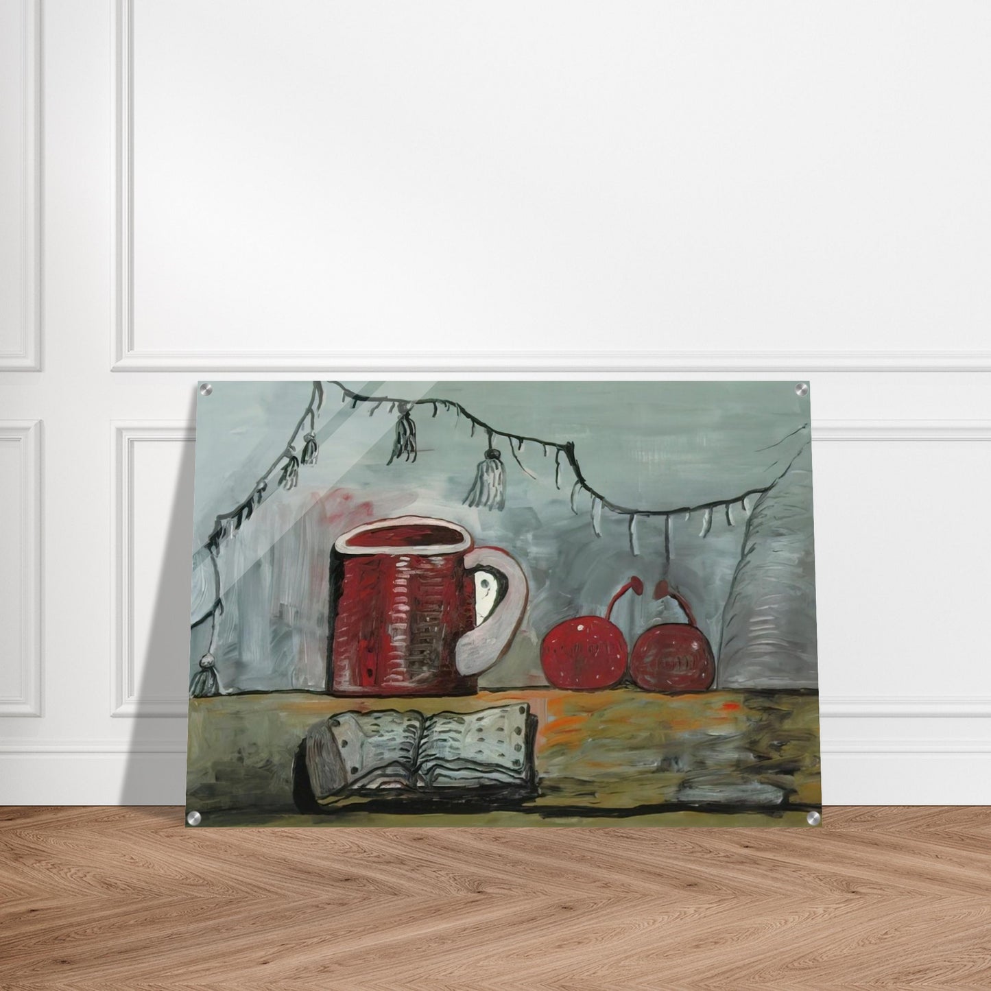 CURTAIN - Philip Guston Acrylic Print - 70x100 cm / 28x40″ inches