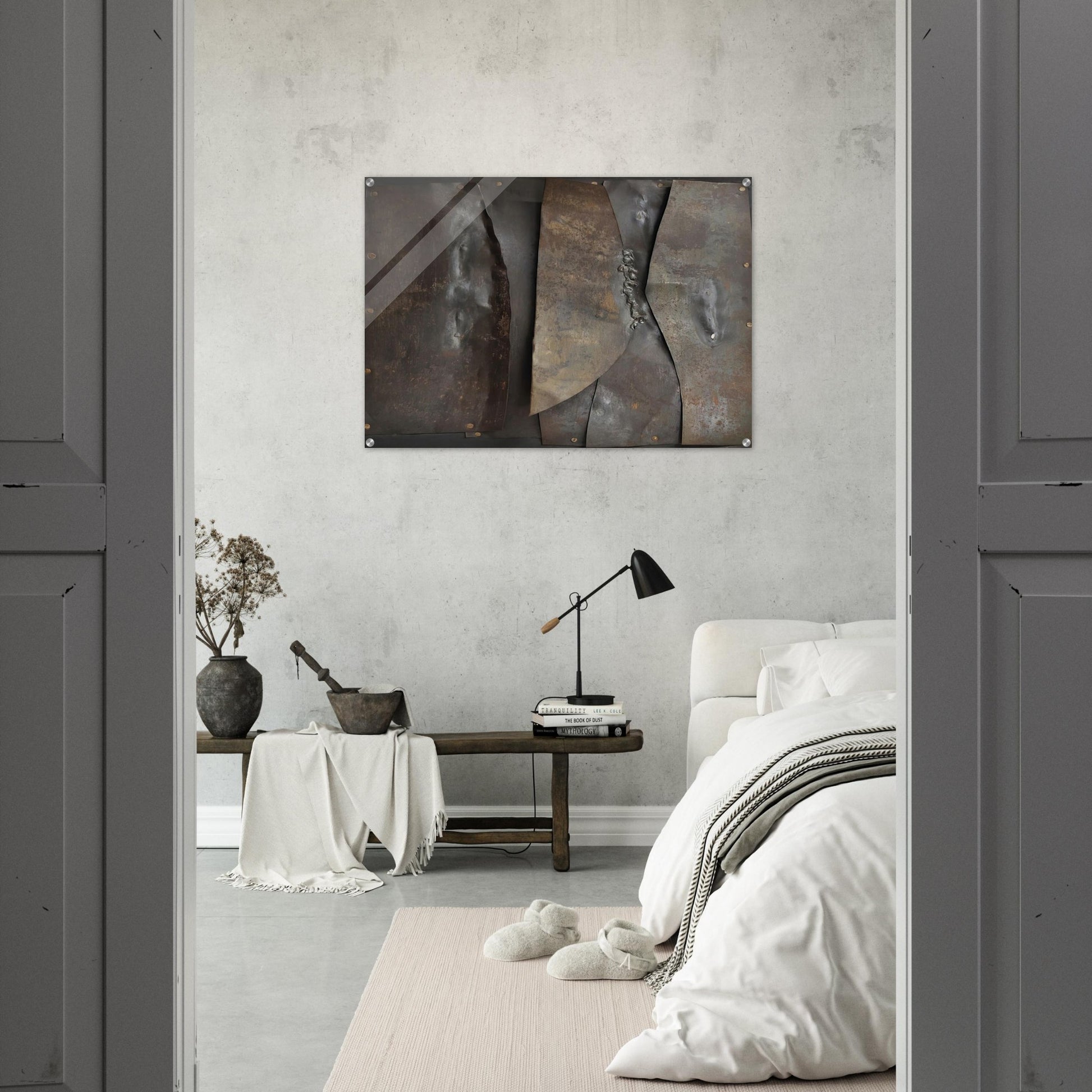 Iron - 1960 - Alberto Burri Acrylic Print - 70x100 cm / 28x40″ inches