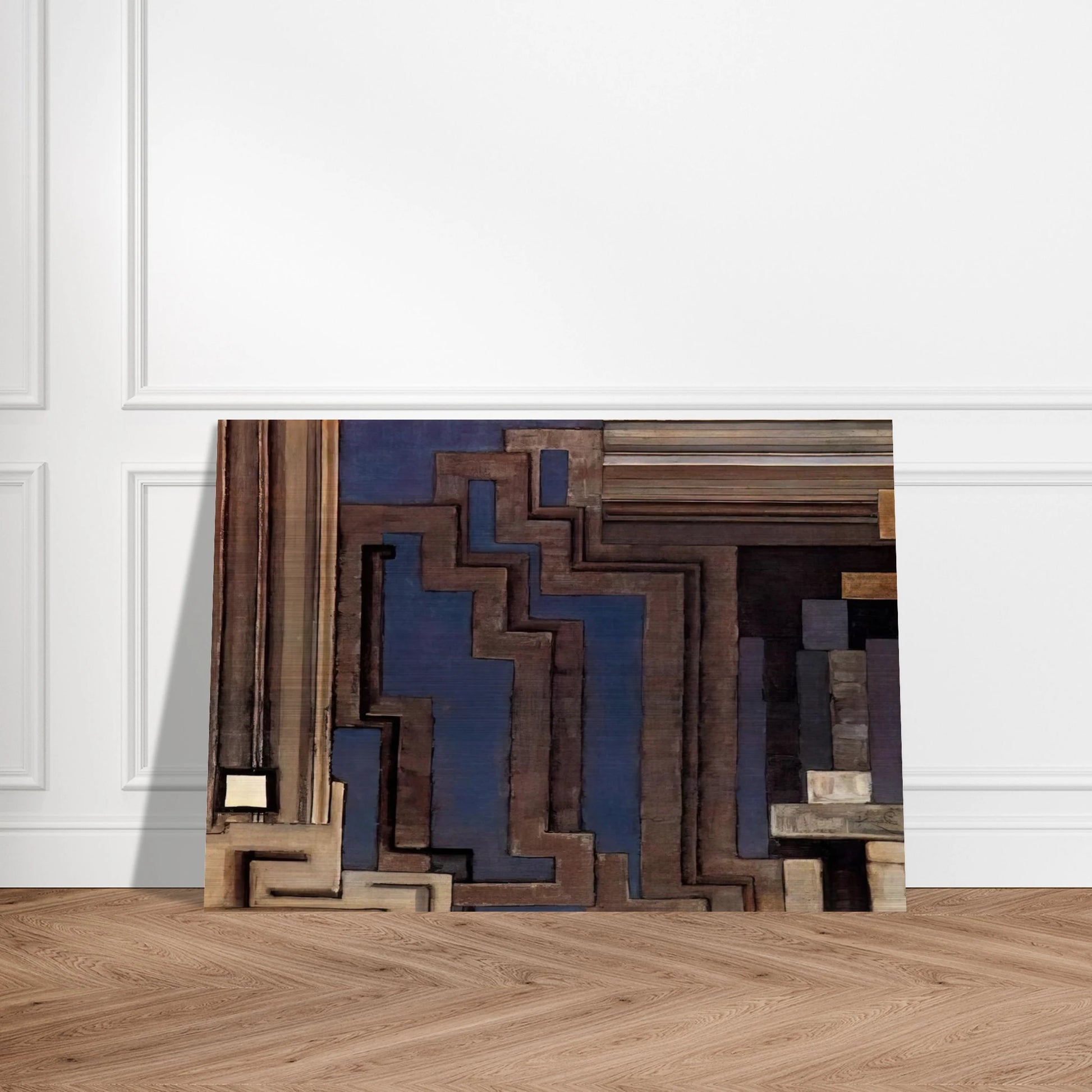 Two grays I - Frantisek Kupka Brushed Aluminum Print - 70x100 cm / 28x40 inches | Frantisek Kupka Aluminum Print | Frantisek Kupka Prints