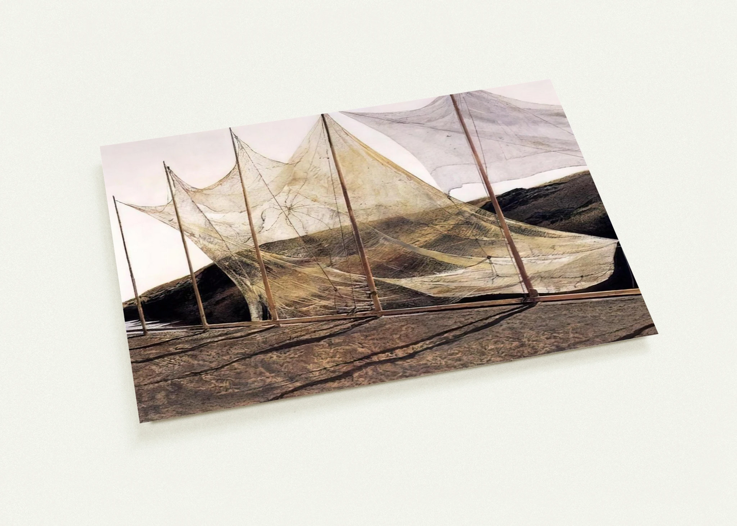 PENTECOST 1989 By Andrew Wyeth Pack of 10 Post Cards | Andrew Wyeth Post Cards | A6 (10.5 x 14.8 cm) - 4.1 x 5.8 inches