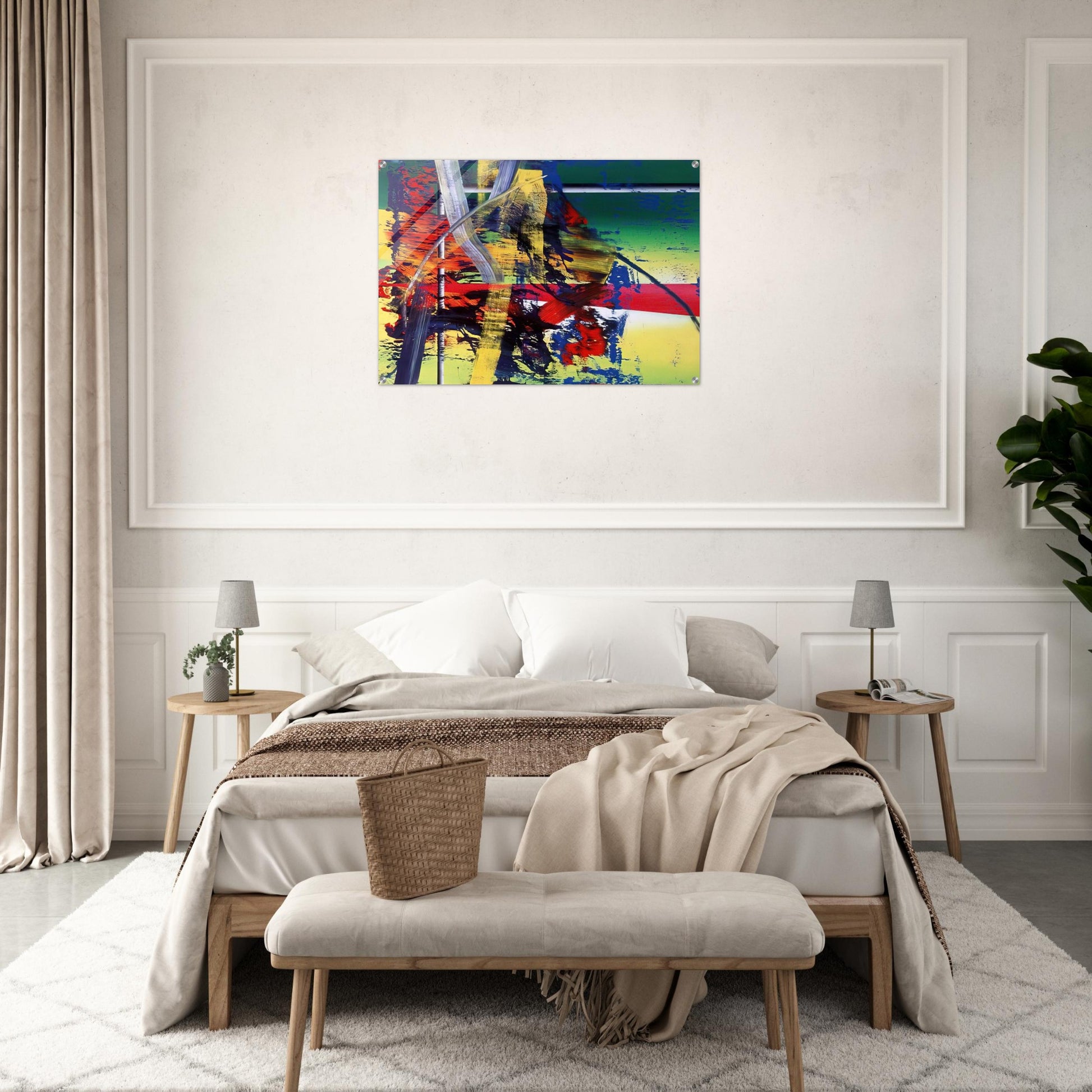 STATION - Gerhard Richter Acrylic Print - 70x100 cm / 28x40″ inches