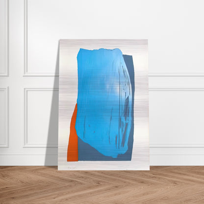 Moro II - 1981 - Larry Zox Brushed Aluminum Print - 70x100 cm / 28x40 inches | Larry Zox Aluminum Print | Larry Zox Prints