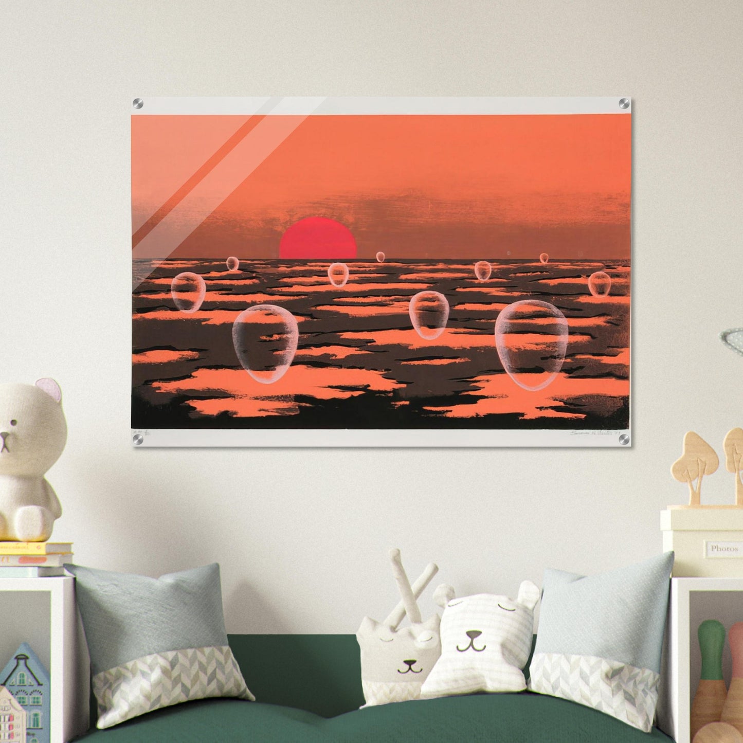 Eschantos 28 - 1977 - Clarence Holbrook Carter Acrylic Print - 70x100 cm / 28x40″ inches