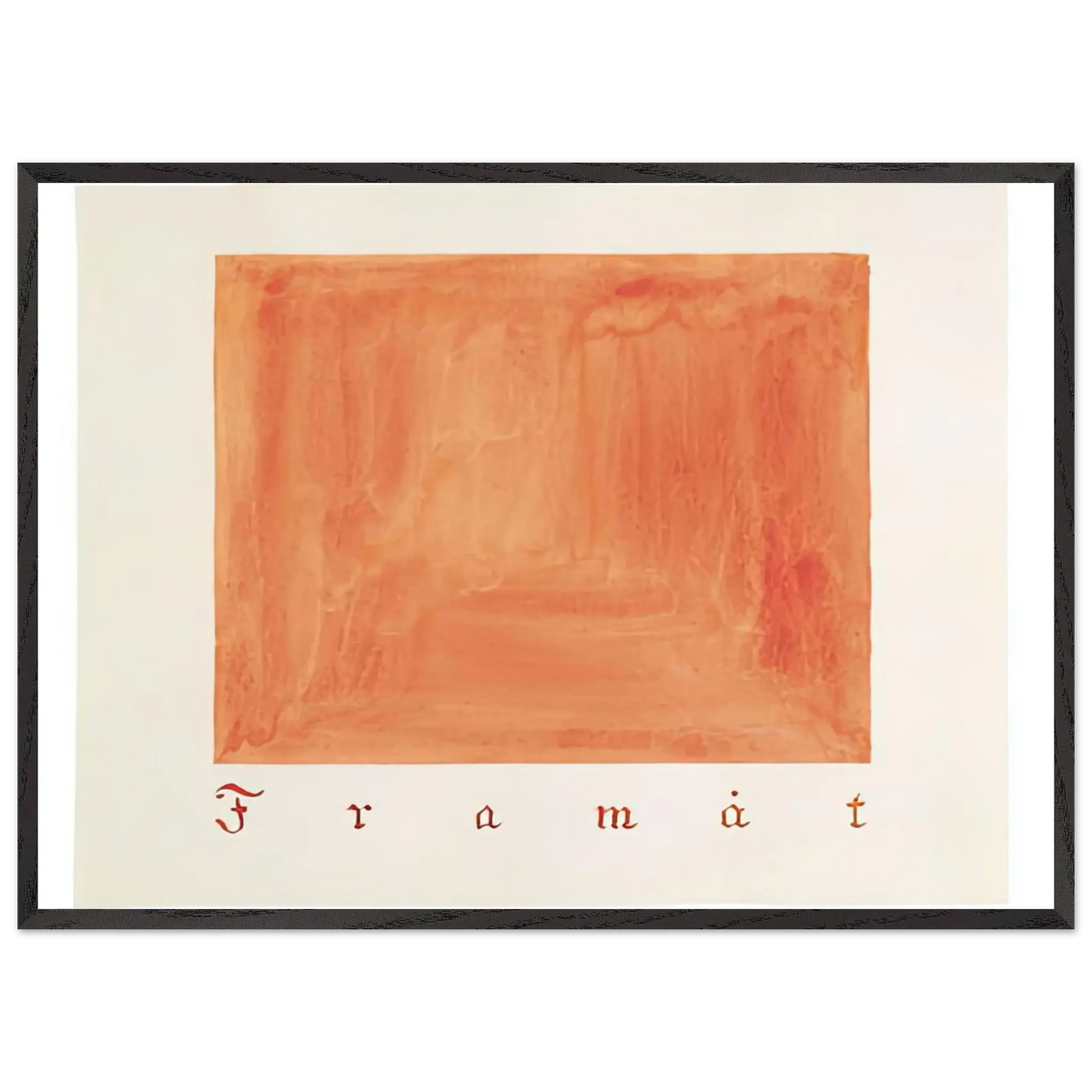 Hilma af Klint - FORWARDS PARCIFAL SERIES GROUP 2 SECTION 4 THE CONVOLUTE OF THE PHYSICAL PLANE 1916 Wall art - A2 (42 x 59.4  cm) - Premium Wooden Framed Poster With Fine Art Paper - Wood frame