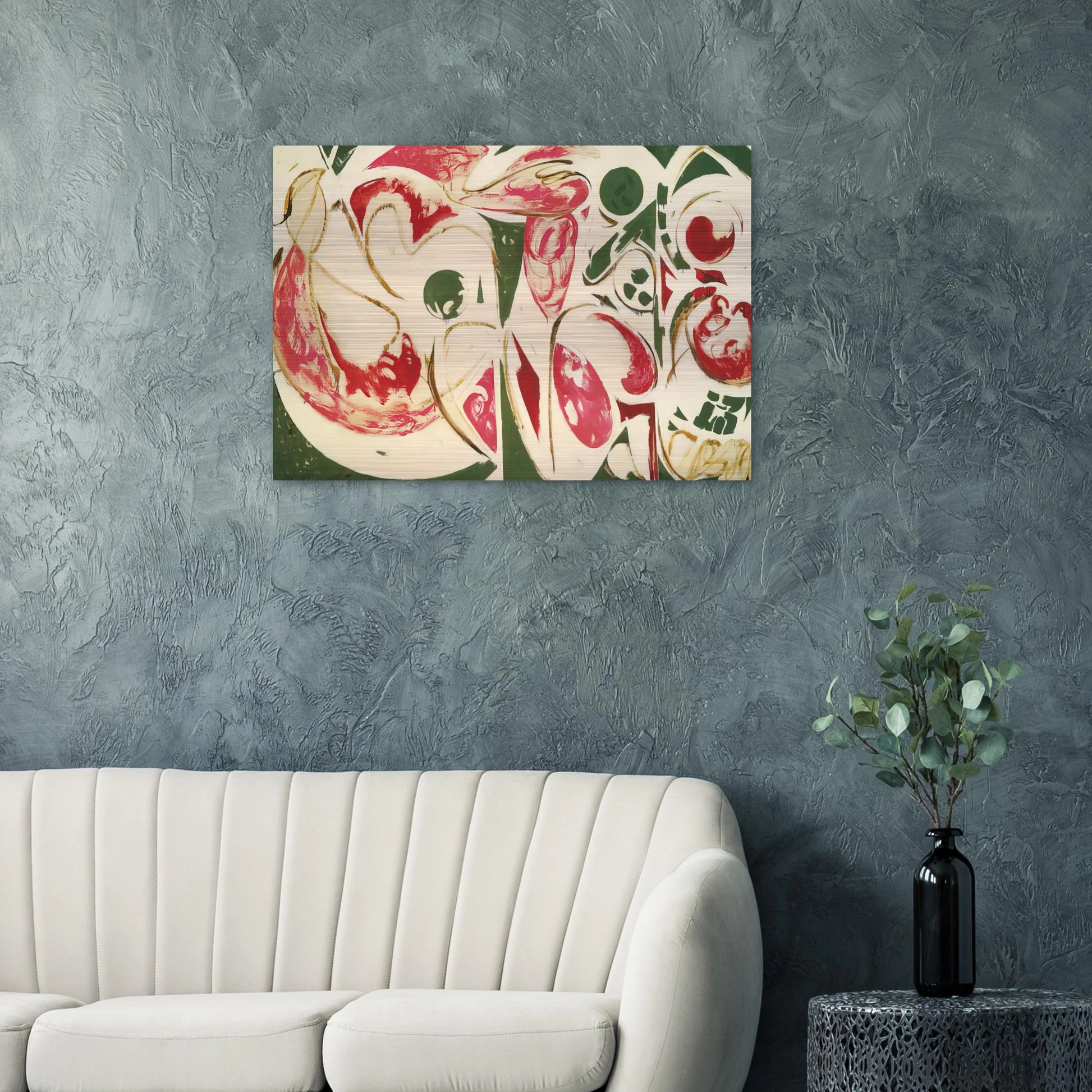 The Sun Woman II - Lee Krasner Brushed Aluminum Print - 70x100 cm / 28x40 inches | Lee Krasner Aluminum Print | Lee Krasner Prints