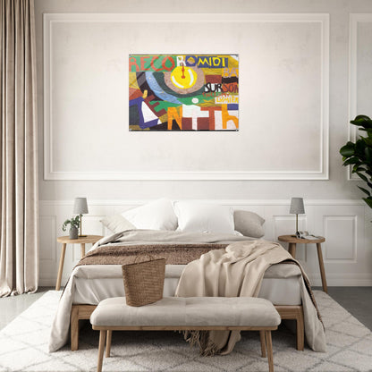 ZENITH - Sonia Delaunay Acrylic Print - 70x100 cm / 28x40″ inches