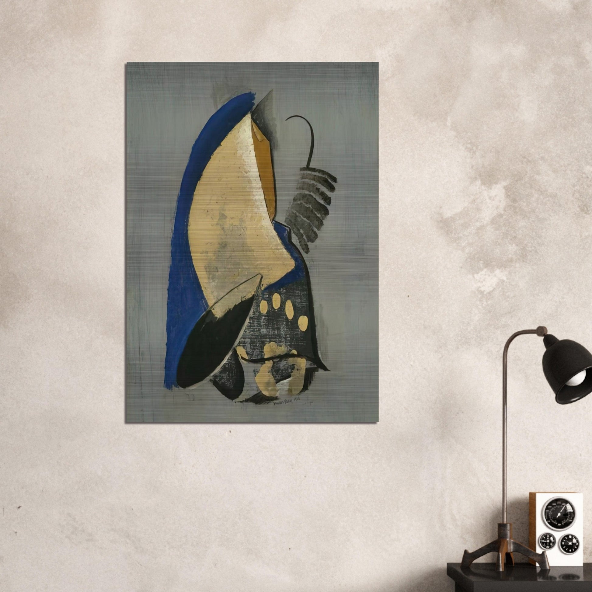 INVENTION - Man Ray Brushed Aluminum Print - 70x100 cm / 28x40 inches | Man Ray Aluminum Print | Man Ray Prints