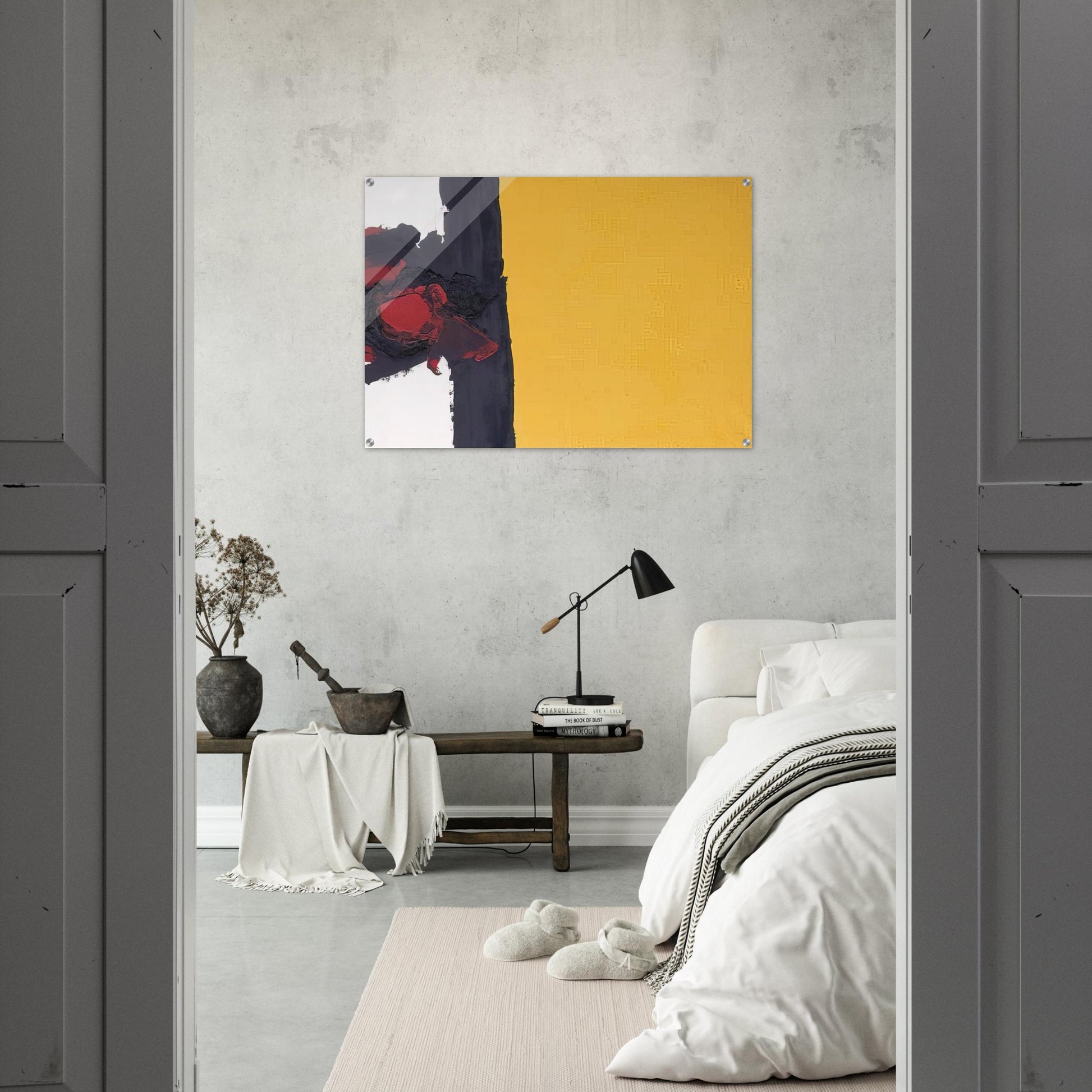 471 - Luis Feito Acrylic Print - 70x100 cm / 28x40″ inches