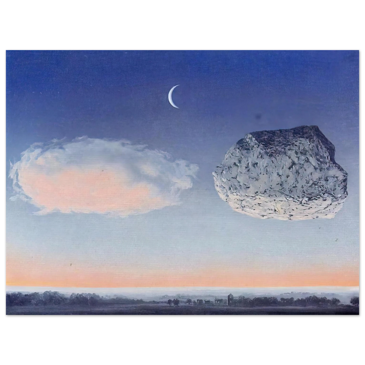 Rene Magritte - THE BATTLE OF THE ARGONNE 1959  75x100 cm / 30x40inches Fine Art Poster